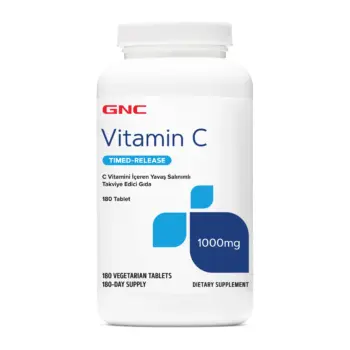 GNC Vitamin C Timed Release - 180 Tablet